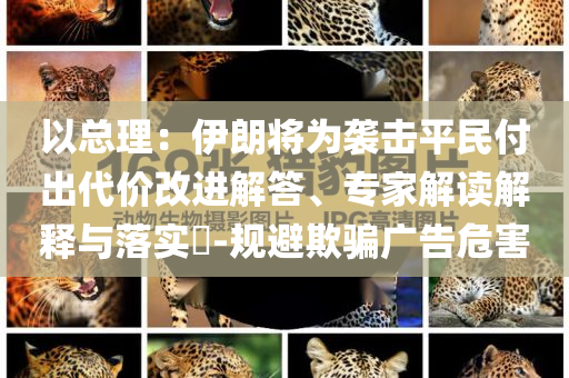 以總理：伊朗將為襲擊平民付出代價改進解答、專家解讀解釋與落實?-規(guī)避欺騙廣告危害