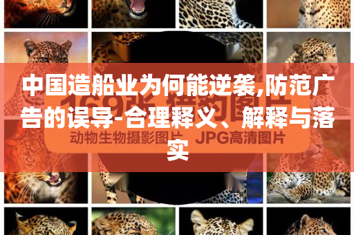 中國造船業(yè)為何能逆襲,防范廣告的誤導(dǎo)-合理釋義、解釋與落實(shí)