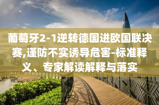 葡萄牙2-1逆轉(zhuǎn)德國進歐國聯(lián)決賽,謹防不實誘導危害-標準釋義、專家解讀解釋與落實