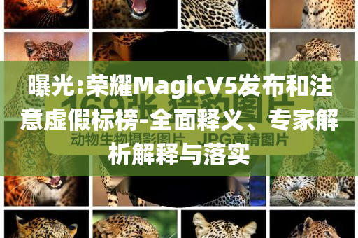 曝光:榮耀MagicV5發(fā)布和注意虛假標榜-全面釋義、專家解析解釋與落實