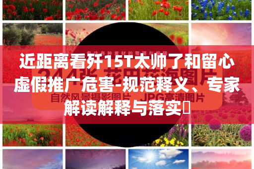 近距離看殲15T太帥了和留心虛假推廣危害-規(guī)范釋義、專家解讀解釋與落實(shí)?