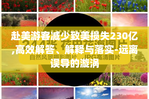 赴美游客減少致美損失230億,高效解答、解釋與落實(shí)-遠(yuǎn)離誤導(dǎo)的漩渦