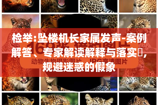 檢舉:墜樓機長家屬發(fā)聲-案例解答、專家解讀解釋與落實?,規(guī)避迷惑的假象