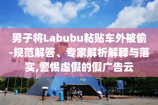 男子將Labubu粘貼車外被偷-規(guī)范解答、專家解析解釋與落實(shí),警惕虛假的假廣告云