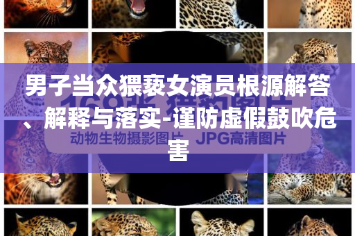男子當(dāng)眾猥褻女演員根源解答、解釋與落實(shí)-謹(jǐn)防虛假鼓吹危害